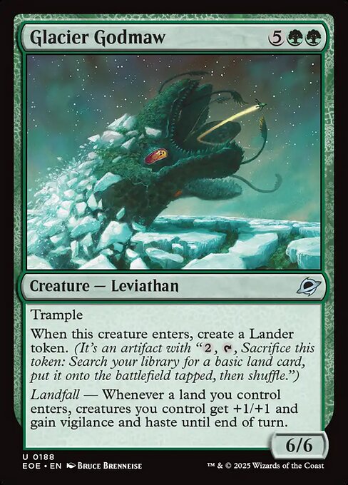 Glacier Godmaw (EOE 188) [Edge of Eternities]