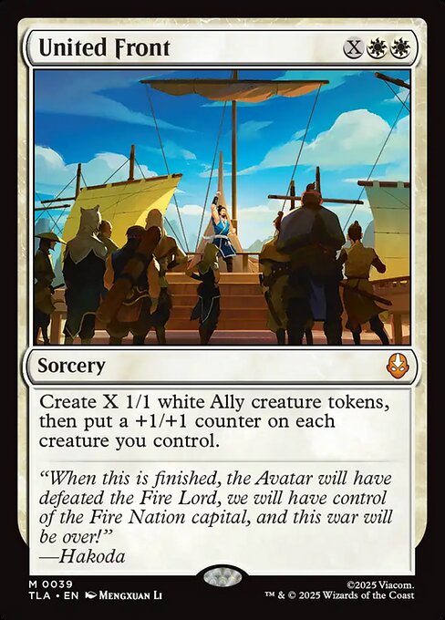 United Front (TLA 39) [Avatar: The Last Airbender]