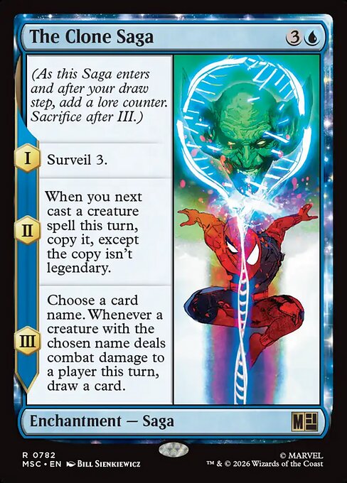 The Clone Saga (MSC 782) [Marvel Super Heroes Commander]