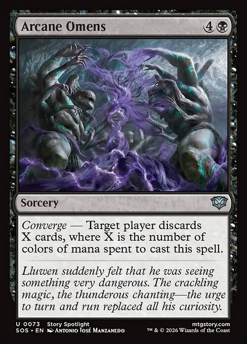 Arcane Omens (SOS 73) [Secrets of Strixhaven]