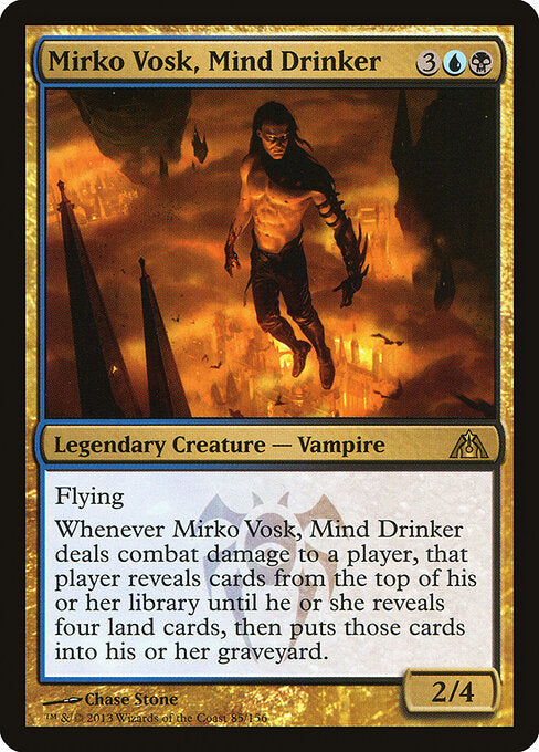 Mirko Vosk, Mind Drinker (DGM 85) [Dragon's Maze]