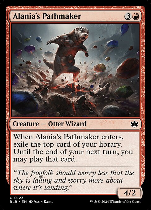 Alania's Pathmaker (BLB 123) [Bloomburrow]