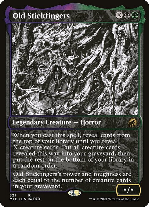 Old Stickfingers (MID 321) [Innistrad: Midnight Hunt]