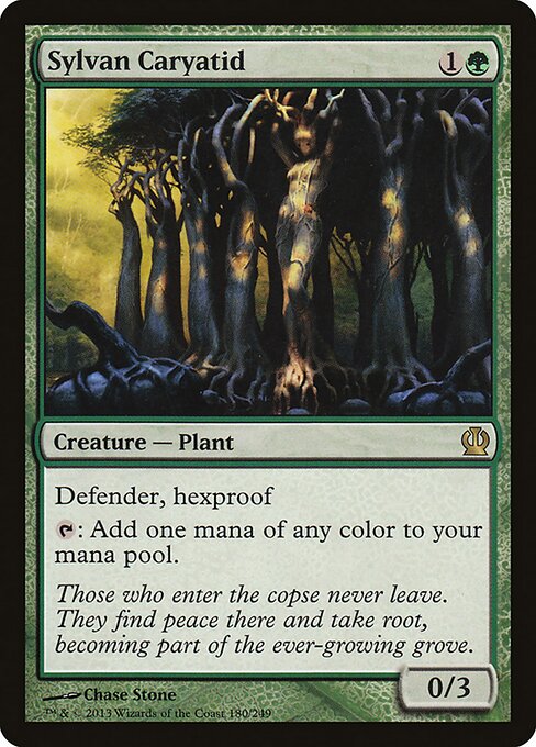 Sylvan Caryatid (THS 180) [Theros]