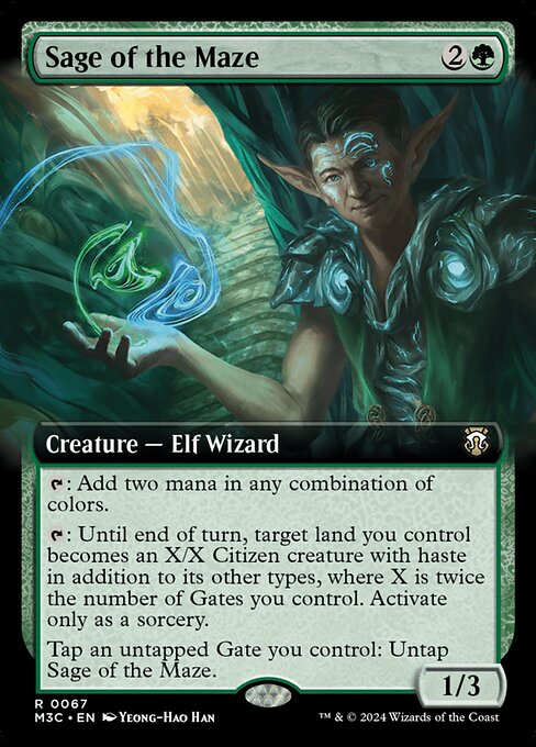 Sage of the Maze (M3C 67) [Modern Horizons 3 Commander]