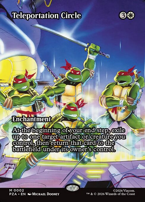 Teleportation Circle (PZA 2) [Teenage Mutant Ninja Turtles Source Material]