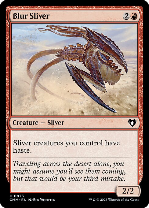 Blur Sliver (CMM 873) [Commander Masters]