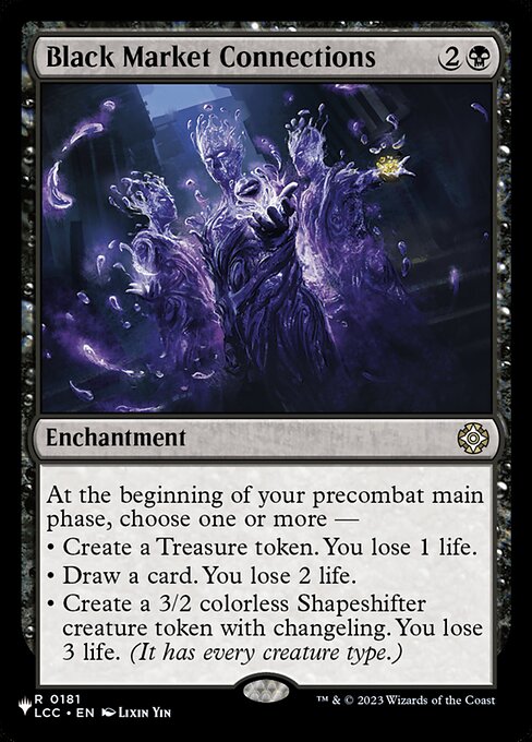 Black Market Connections (PLST LCC-181) [The List]