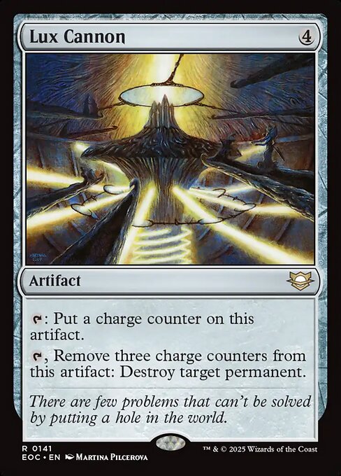 Lux Cannon (EOC 141) [Edge of Eternities Commander]