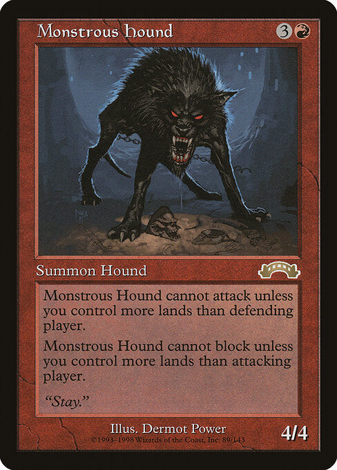 Monstrous Hound (EXO 89) [Exodus]
