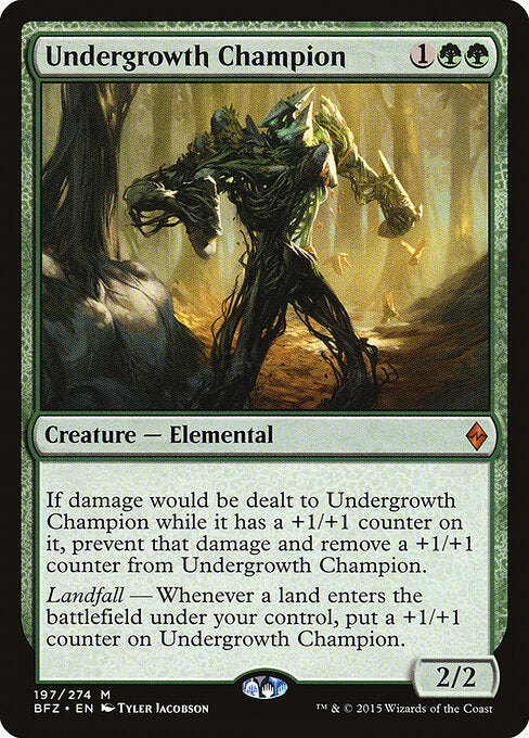 Undergrowth Champion (BFZ 197) [Battle for Zendikar]