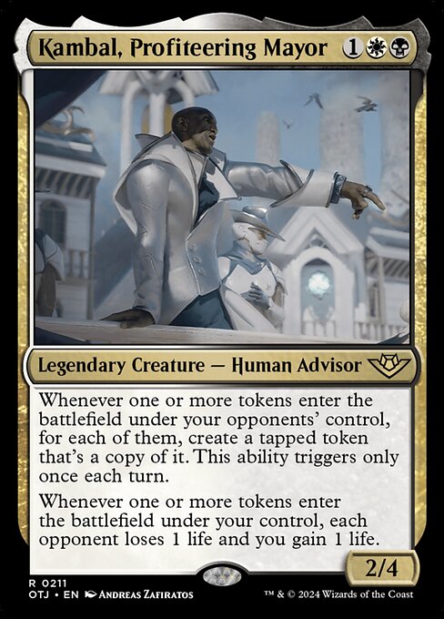 Kambal, Profiteering Mayor (OTJ 211) [Outlaws of Thunder Junction]