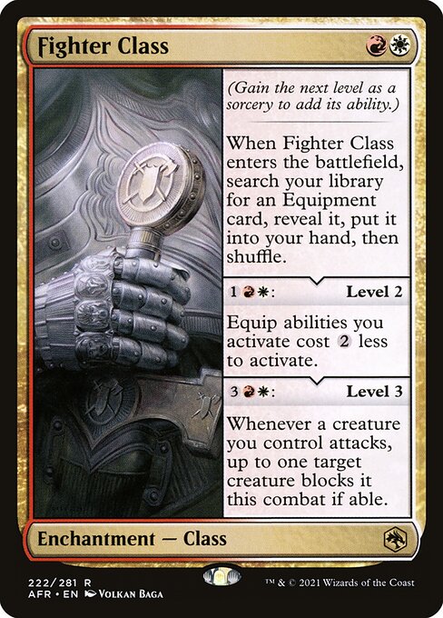 Fighter Class (AFR 222) [Adventures in the Forgotten Realms]