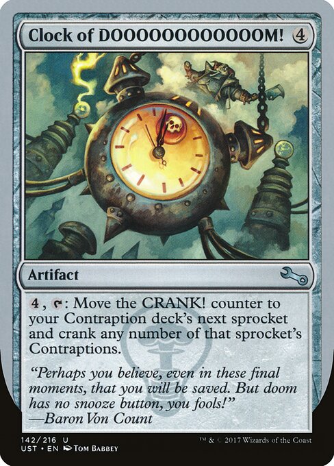 Clock of DOOOOOOOOOOOOM! (UST 142) [Unstable]
