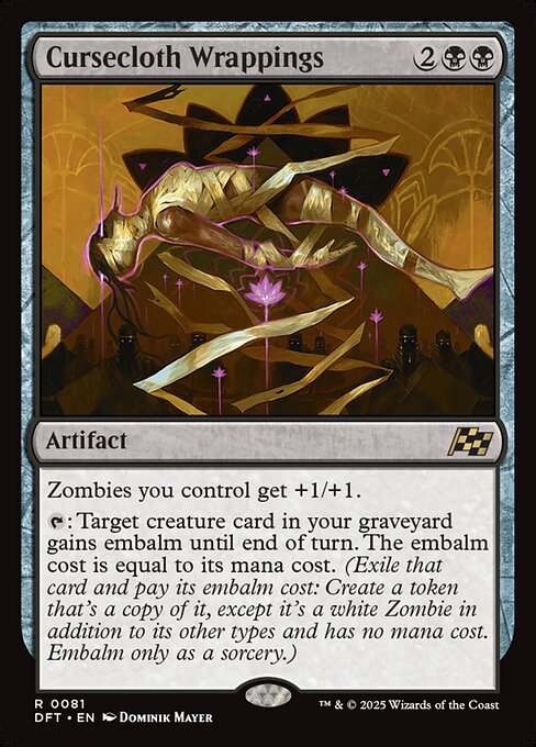 Cursecloth Wrappings (DFT 81) [Aetherdrift]