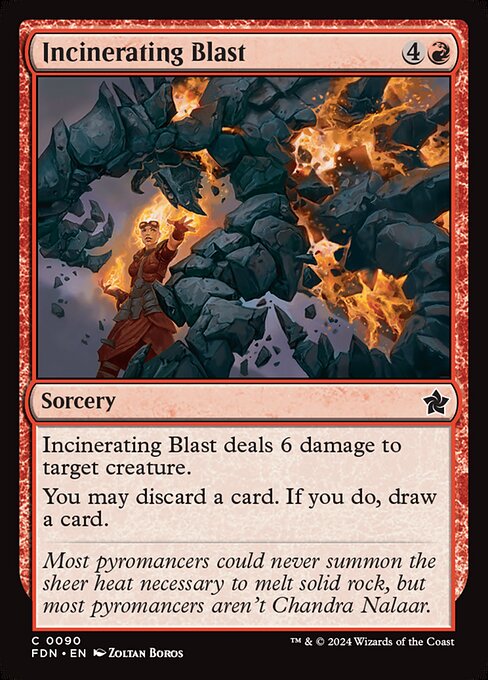 Incinerating Blast (FDN 90) [Foundations]