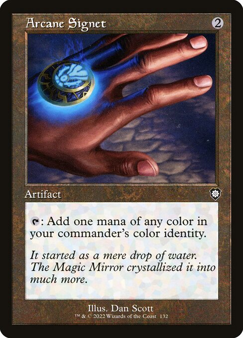 Arcane Signet (Retro Frame) (BRC 132) [The Brothers' War Commander]