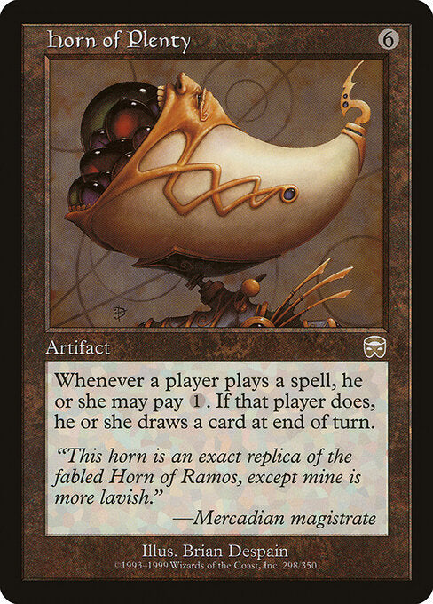 Horn of Plenty (MMQ 298) [Mercadian Masques]