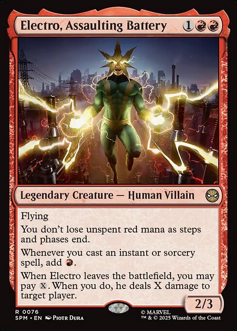 Electro, Assaulting Battery (SPM 76) [Marvel's Spider-Man]