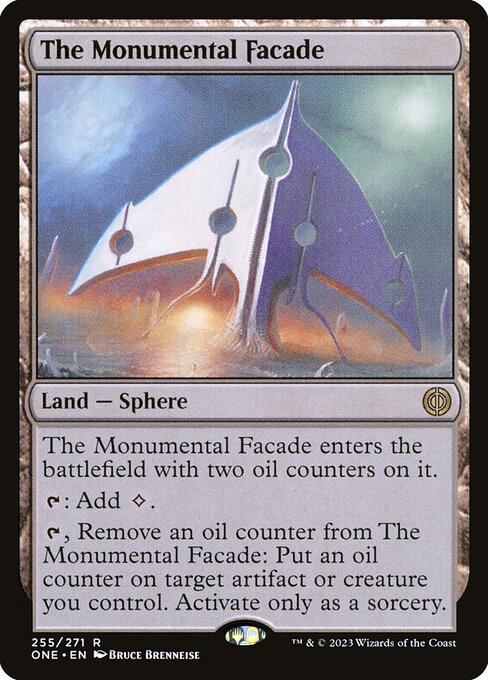 The Monumental Facade (ONE 255) [Phyrexia: All Will Be One]