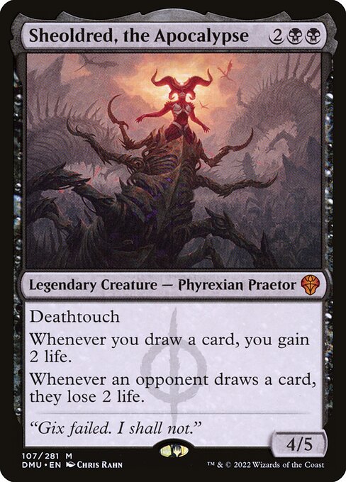 Sheoldred, the Apocalypse (DMU 107) [Dominaria United]