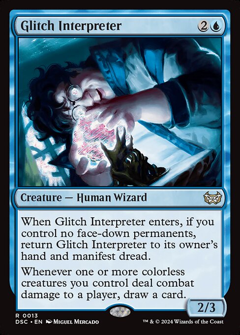 Glitch Interpreter (DSC 13) [Duskmourn: House of Horror Commander]