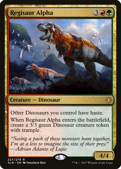 Regisaur Alpha (XLN 227) [Ixalan]