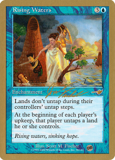 Rising Waters (WC00 jf38sb) [World Championship Decks 2000]