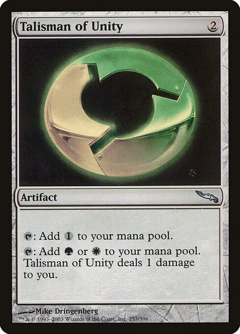 Talisman of Unity (MRD 257) [Mirrodin]