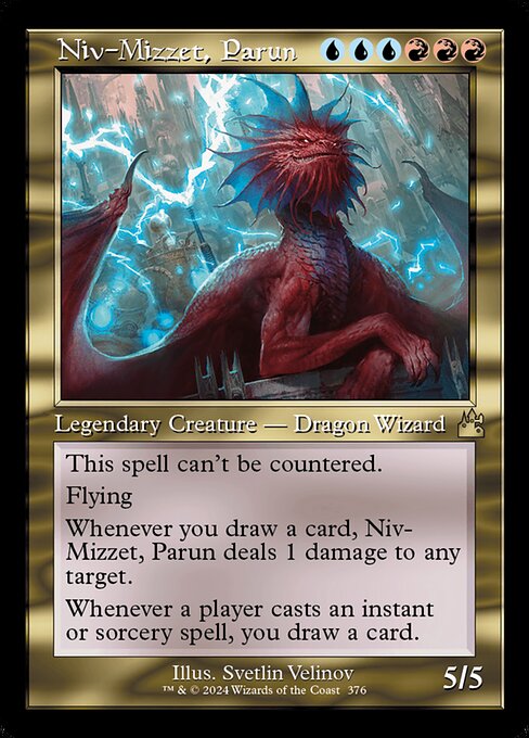 Niv-Mizzet, Parun (Retro Frame) (RVR 376) [Ravnica Remastered]