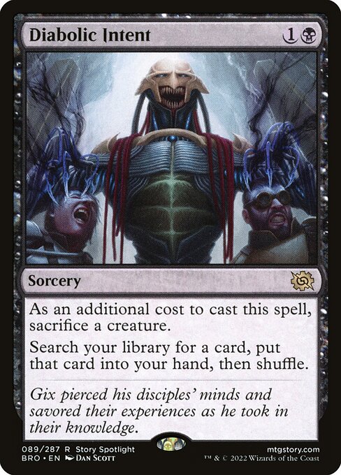Diabolic Intent (BRO 89) [The Brothers' War]