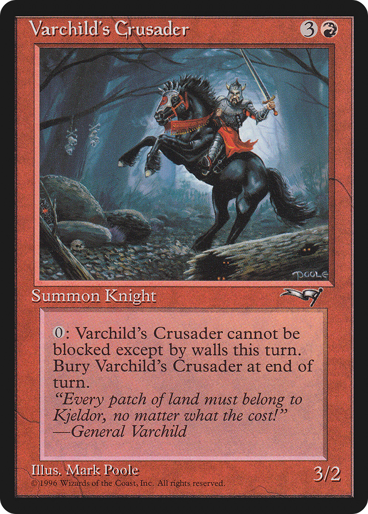 Varchild's Crusader (Brown Horse) [Alliances]