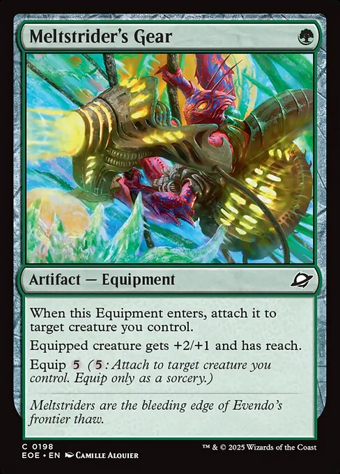 Meltstrider's Gear (EOE 198) [Edge of Eternities]