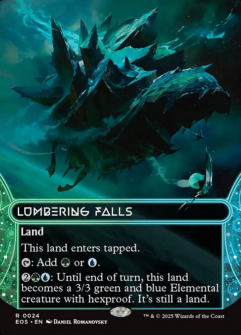 Lumbering Falls (EOS 24) [Edge of Eternities: Stellar Sights]