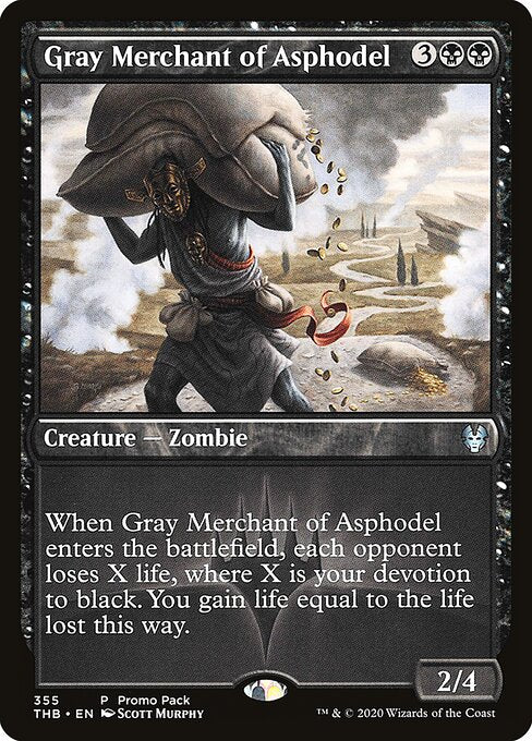 Gray Merchant of Asphodel (THB 355) [Theros Beyond Death]