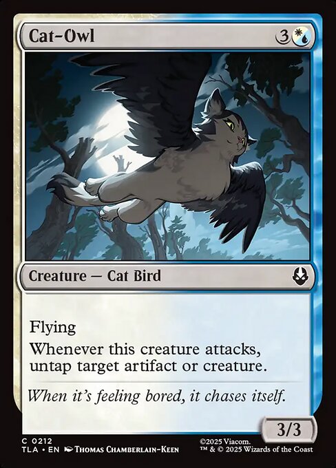 Cat-Owl (TLA 212) [Avatar: The Last Airbender]
