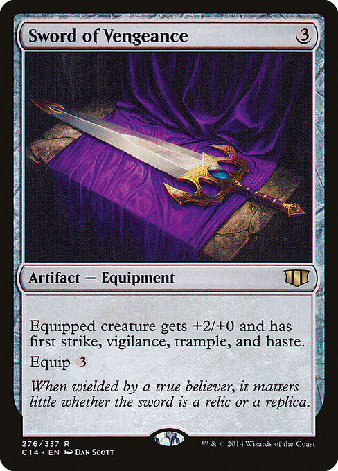 Sword of Vengeance (C14 276) [Commander 2014]