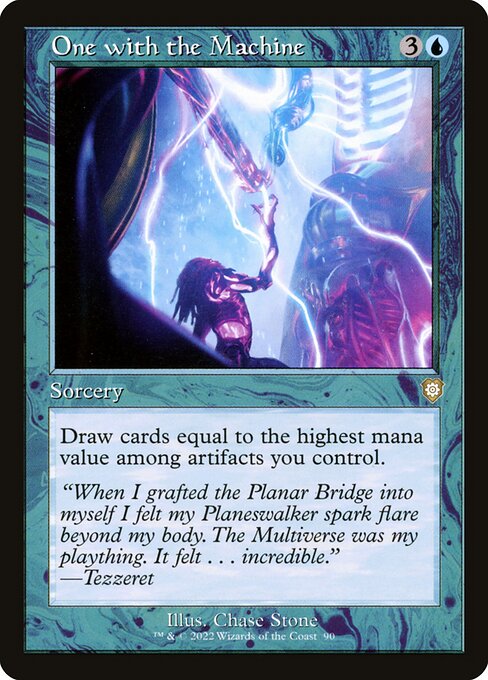 One with the Machine (BRC 90) [The Brothers' War Commander]