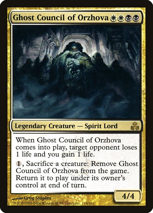 Ghost Council of Orzhova (GPT 114) [Guildpact]