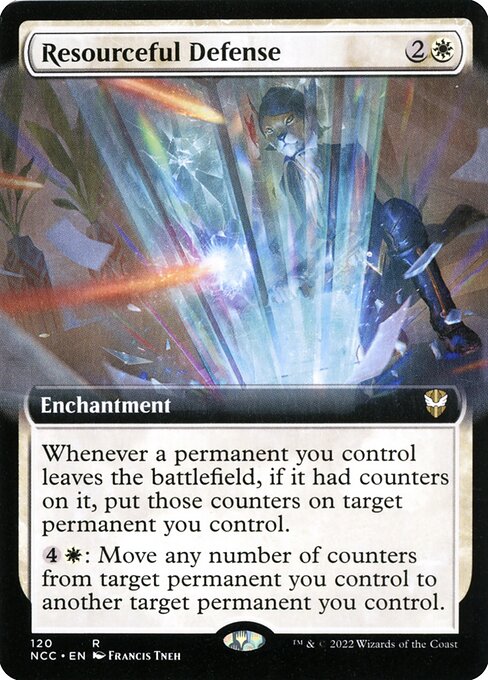 Resourceful Defense (NCC 120) [New Capenna Commander]