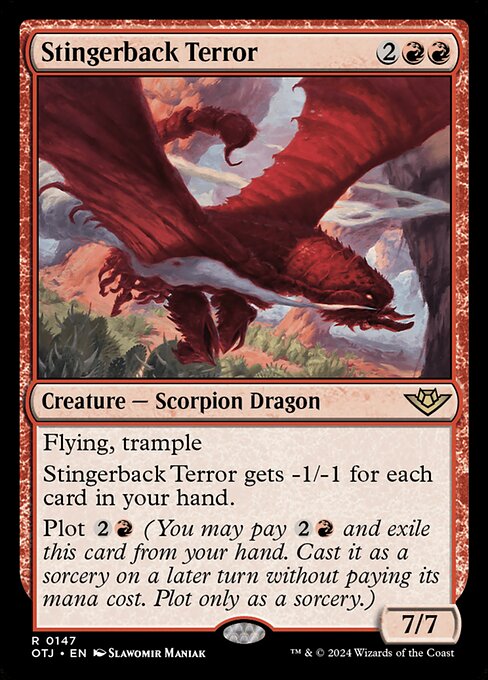 Stingerback Terror (OTJ 147) [Outlaws of Thunder Junction]
