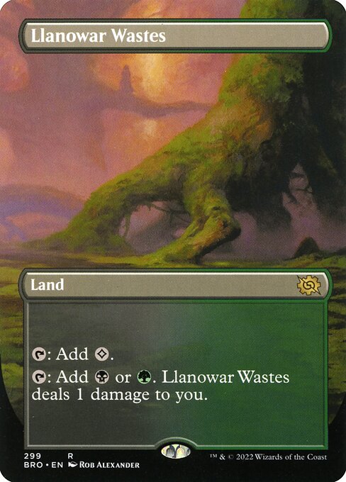Llanowar Wastes (BRO 299) [The Brothers' War]