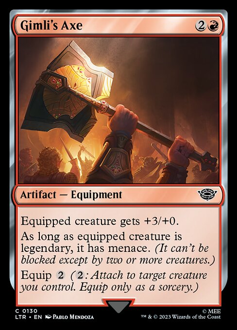 Gimli's Axe (LTR 130) [The Lord of the Rings: Tales of Middle-earth]