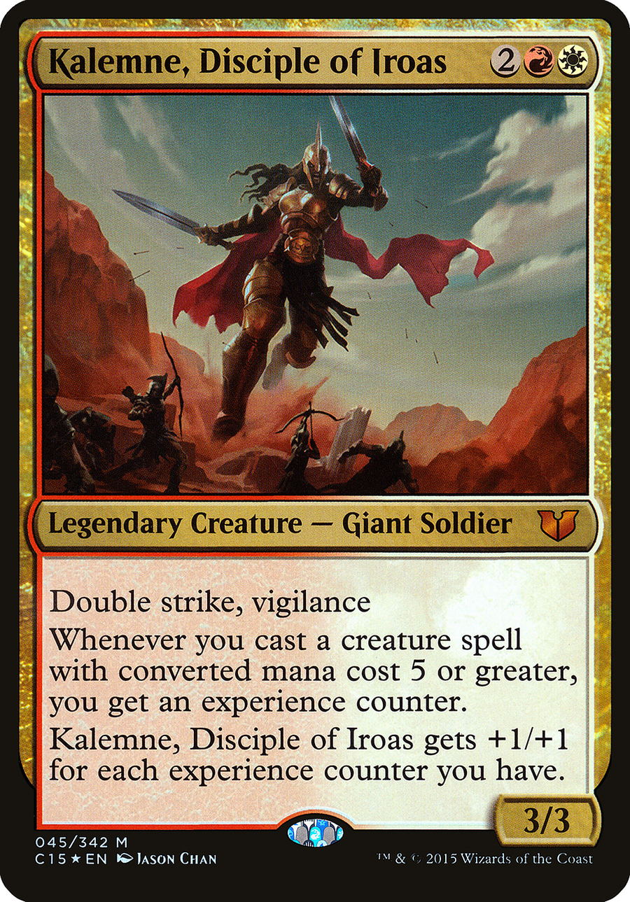 Kalemne, Disciple of Iroas (Oversized) [Commander 2015 Oversized]