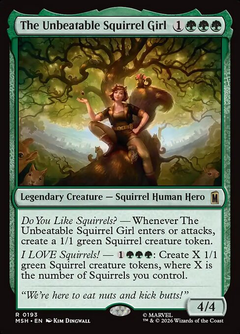 The Unbeatable Squirrel Girl (MSH 193) [Marvel Super Heroes]
