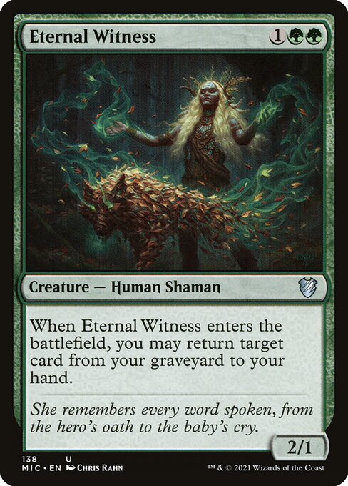 Eternal Witness (MIC 138) [Midnight Hunt Commander]