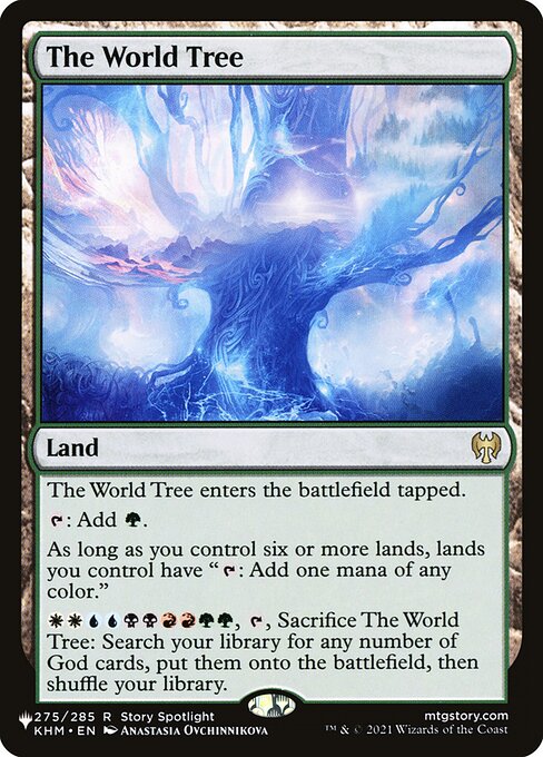 The World Tree (PLST KHM-275) [The List]