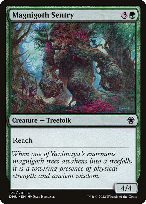 Magnigoth Sentry (DMU 172) [Dominaria United]