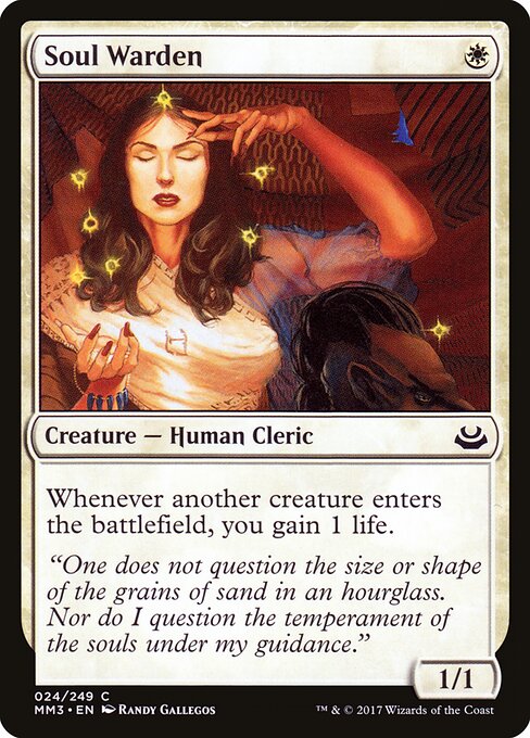 Soul Warden (MM3 24) [Modern Masters 2017]