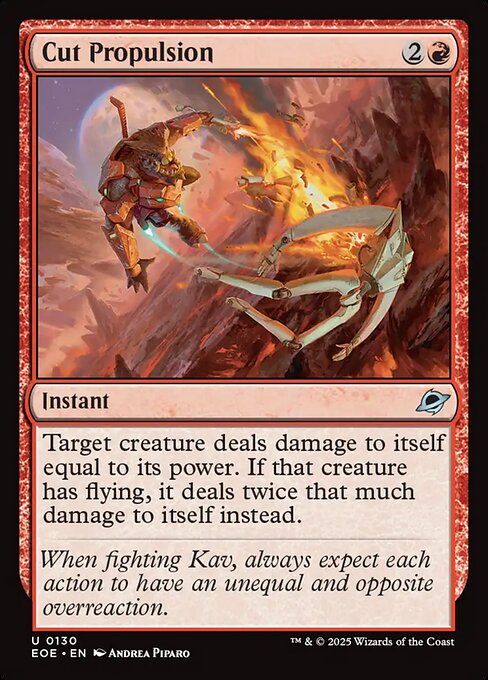 Cut Propulsion (EOE 130) [Edge of Eternities]